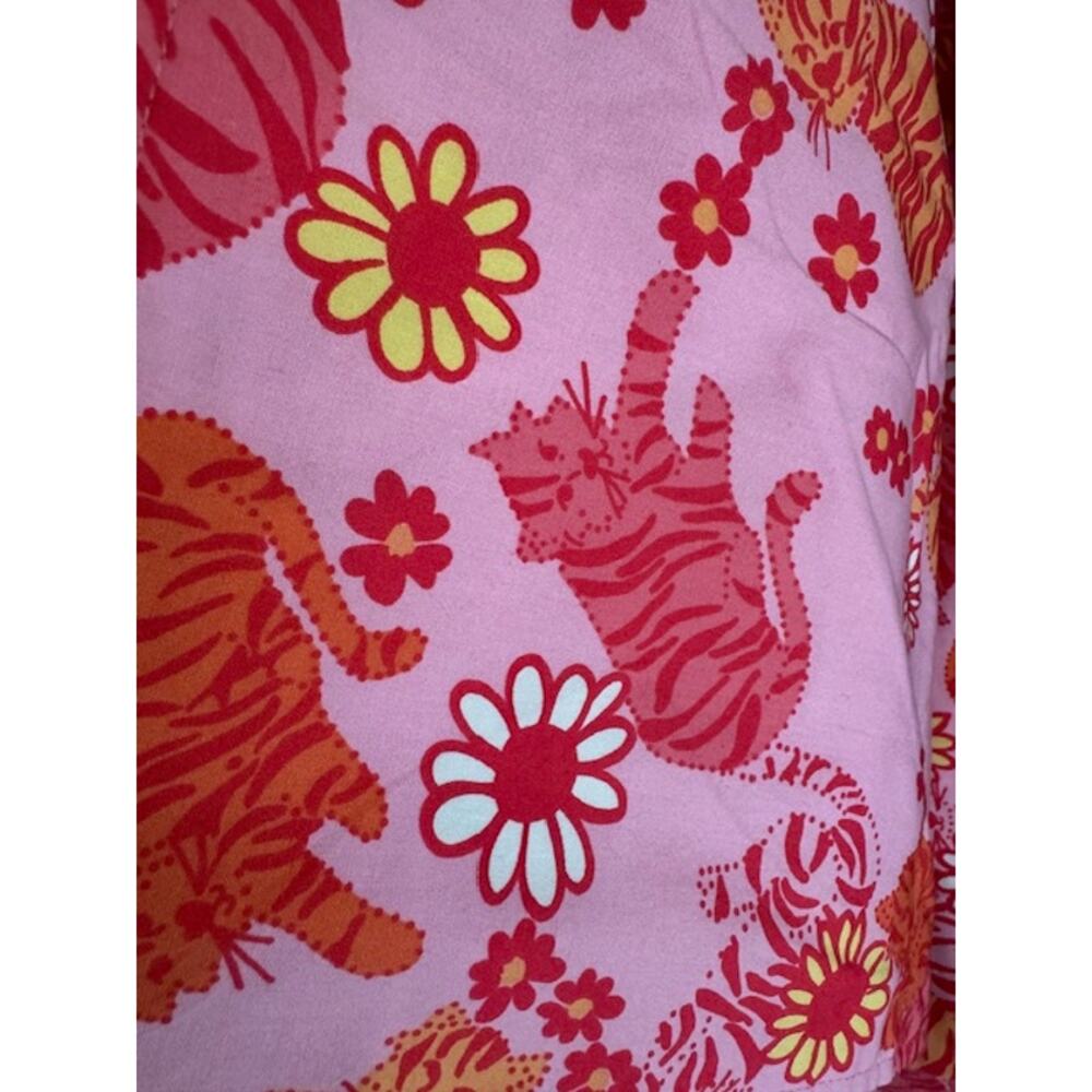 Lilly Pulitzer Reversible Vintage Zebra Butterfly Print Skirt 4 - Picture 3 of 5